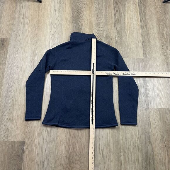 Patagonia Sweater Womens XS Blue Full Zip Better Sweater Fleece Jacket Pocket - Picture 8 of 11